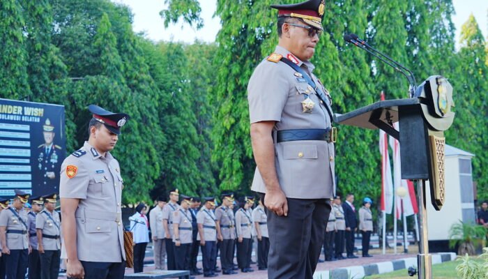 Polda Sulsel Gelar Upacara Peringatan Hari Juang Polri Tahun 2026, Teguhkan Semangat Perjuangan dan Pengabdian