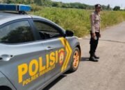 Polsek Mandalle Gelar Patroli Sore Hari Untuk Jaga Kamtibmas