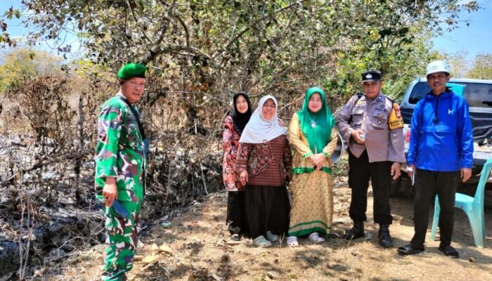 Sinergitas Tiga Pilar Kelurahan Attang Salo, Sampaikan Imbauan Cegah Kebakaran Hutan dan Lahan