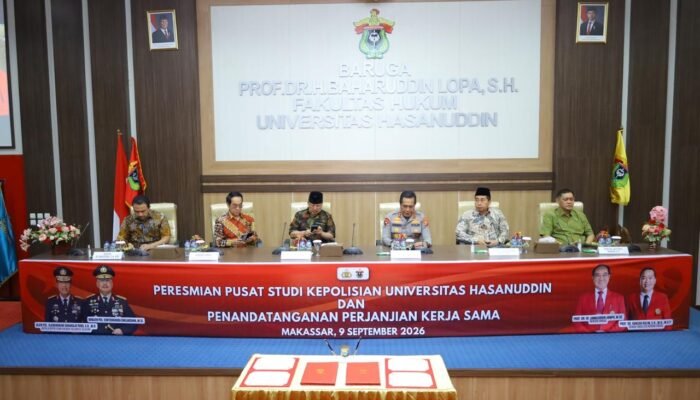 Unhas dan UMI Perkuat Ekosistem Ilmu Kepolisian Hadapi Kompleksitas Zaman