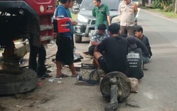 Polsek Mandalle Gelar Patroli Sore, Jaga Kamtibmas dan Antisipasi Bahaya Kebakaran