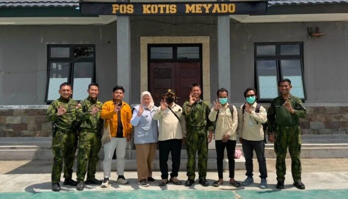 Jaga Kesehatan Prajurit, Puskesmas Meyado Gelar Skrining Malaria di Pos Kotis Satgas Yonif 147/KGJ
