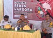 Kapolsek Pangkajene Sosialisasikan Bahaya Narkoba di Kelurahan Padoang Doangan