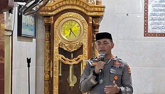 Kapolsek Liukang Tangaya Sampaikan Dakwah Kamtibmas di Pulau Sumanga