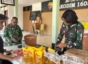 Wujud Kepedulian kepada Masyarakat, Kodim 1603/Sikka Gelar Bazar Murah Sambut HUT Ke-81 TNI