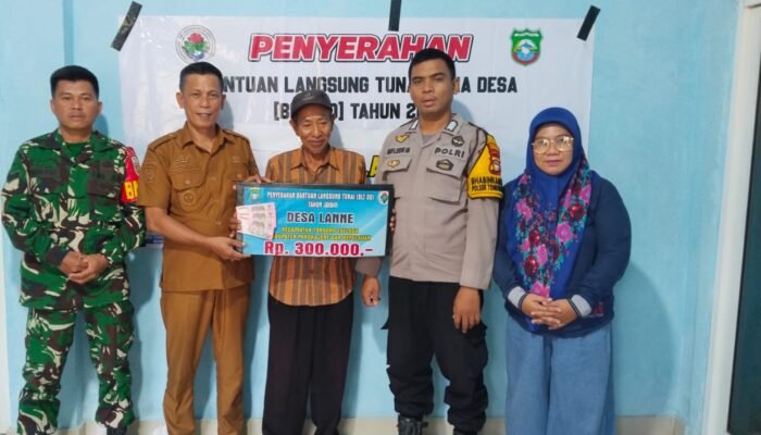 Tiga Pilar Kamtibmas Hadiri Penyaluran BLT Dana Desa Tahap III Tahun 2026