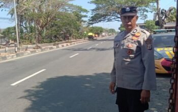 Polsek Mandalle Gelar Patroli Sore Hari Untuk Jaga Kamtibmas