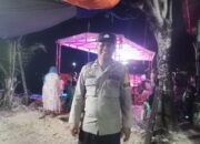 Bhabinkamtibmas Amankan Hajatan Pernikahan di Pulau Samatellu Lompo, Kapolsek Aliadi Tekankan Sinergitas
