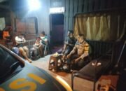Polsek Mandalle Gelar Patroli Malam Cegah Gangguan Kamtibmas