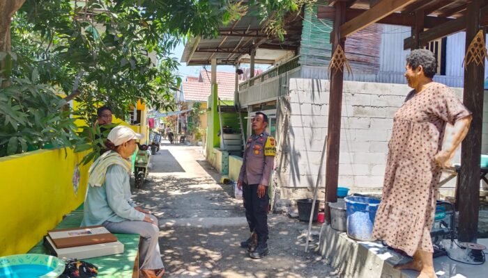 Antisipasi Karhutla di Musim Kemarau, Bhabinkamtibmas Sambangi Warga Pulau Kulambing
