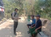 Bhabinkamtibmas Bungoro Sambangi Warga, Jaga Kamtibmas Tetap Kondusif
