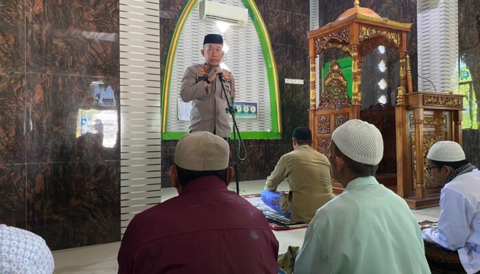 Kapolsek Mandalle Polres Pangkep, Edukasi Masyarakat Tentang Bahaya Karhutla