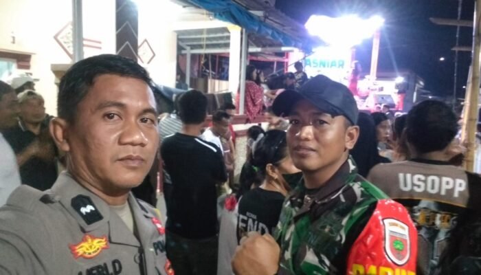 Wujudkan Rasa Aman di Pulau Terluar, Bhabinkamtibmas Amankan Hajatan Pernikahan Warga Gondong Bali