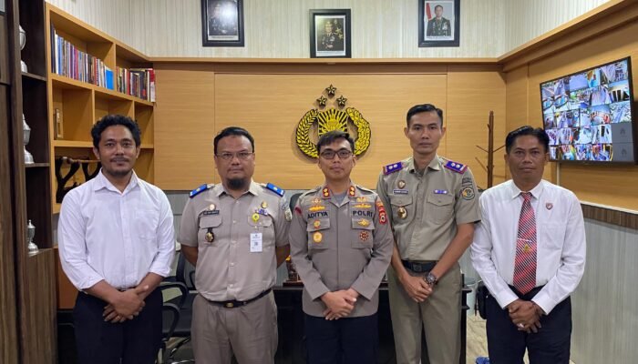 Kapolres Pangkep Perkuat Sinergitas dengan Kantor Pertanahan ATR/BPN