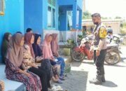 Bhabinkamtibmas Desa Malaka Rangkul Ibu Rumah Tangga, Ajak Cegah Tindak Pidana dan Kebakaran