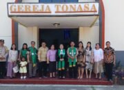 Bhabinkamtibmas dan Kanit Intel Polsek Balocci Pantau Ibadah Mingguan Jemaat Gereja POUK Tonasa