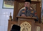 Kapolsek Mandalle Sampaikan Himbauan Kamtibmas kepada Jamaah Masjid Nurul Ittihad