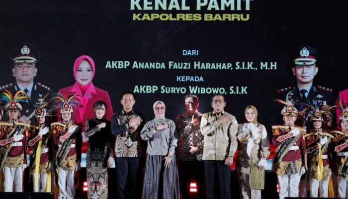 Malam Kenal Pamit Kapolres Barru, Bupati Andi Ina Tegaskan Komitmen Perkuat Sinergi Forkopimda