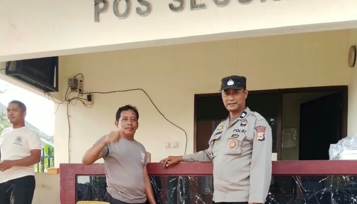 Polsek Mandalle Gelar Patroli Sore, Imbau Warga Waspadai Kebakaran