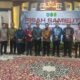 Bhabinkamtibmas Kelurahan Tumampua Hadiri Pisah Sambut Ketua Pengadilan Negeri Pangkep