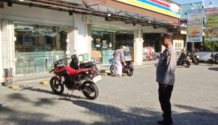 Polsek Mandalle Tingkatkan Patroli Sore, Imbau Warga Waspadai Bahaya Kebakaran