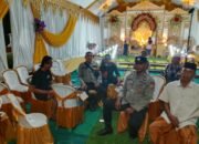 Polsek Mandalle Amankan Hajatan Pernikahan Warga di Desa Boddie
