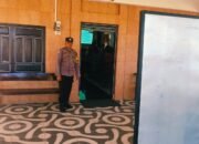 Bhabinkamtibmas Desa Padanglampe Amankan Ibadah Mingguan Jemaat Gereja Klasis Mappatuo