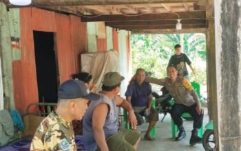 Cegah Kebakaran Sejak Dini, Bhabinkamtibmas Polsek Segeri Edukasi Warga binaan Kampung Teppo’e Desa Parenreng