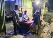 Patroli Malam Polsek Mandalle Sasar Titik Rawan, Jaga Situasi Kamtibmas Tetap Kondusif
