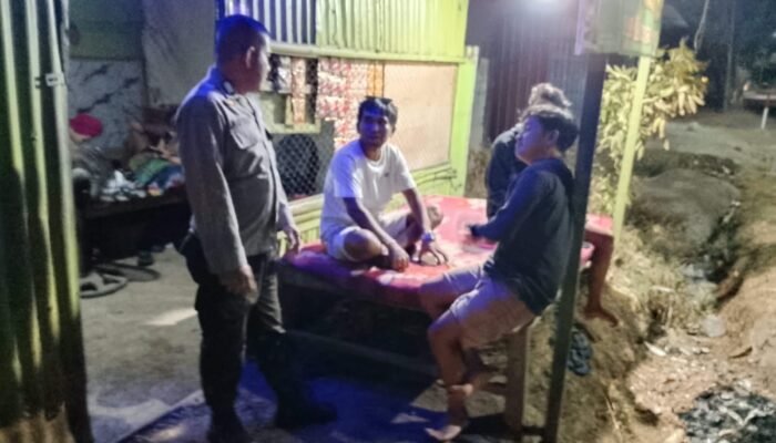 Patroli Malam Polsek Mandalle Sasar Titik Rawan, Jaga Situasi Kamtibmas Tetap Kondusif
