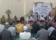 Kapolsek Pangkajene Hadiri Pengukuhan Pengurus Masjid Jami’ Mujahidin Palampang