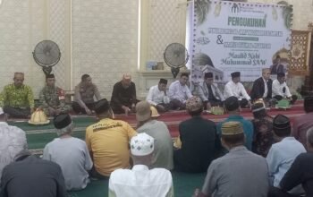 Kapolsek Pangkajene Hadiri Pengukuhan Pengurus Masjid Jami’ Mujahidin Palampang