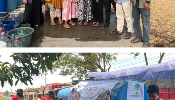 KAMMI Sulsel Salurkan Air Bersih untuk Warga Bonto Lempangan, Perbatasan Maros-Pangkep