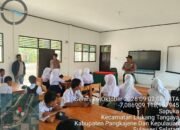 Polisi Peduli Pendidikan, Polsek Liukang Tangaya Tanamkan Disiplin Sejak Dini