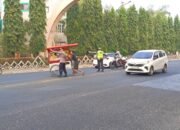 Peduli kelancaran lalu lintas, Kapolres Pangkep turun langsung laksanakan gatur pagi