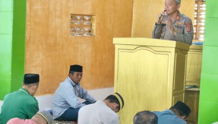Safari Jumat di Tabo-Tabo, Kapolsek Bungoro Ajak Warga Waspadai Karhutla dan Tindak Pencurian