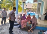 Bhabinkamtibmas Sapuka Sambangi Warga, Imbau Waspadai Kebakaran di Musim Kemarau