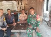 Sinergi TNI-Polri, Bhabinkamtibmas dan Babinsa Imbau Warga Waspadai Kebakaran