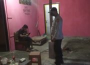 Jaga Kondusifitas Wilayah, Polsek Mandalle Gelar Patroli Malam