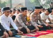 Kapolsek Bungoro Bersama Masyarakat dan Pelajar Gelar Shalat Istisqa, Berharap Hujan Segera Turun