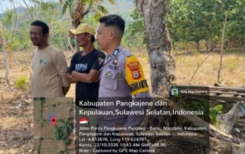 Jaga Kamtibmas Tetap Kondusif, Bhabinkamtibmas Polsek Mandalle Sambangi Warga