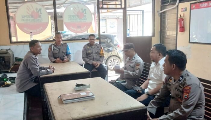 Wakapolsek Ma’rang Pimpin Anev Mingguan, Evaluasi Pelaksanaan Program 100 Hari Kerja Kapolri