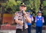 Peduli Pendidikan, Kapolsek Bungoro Imbau Pelajar SMPN 1 Bungoro Hindari Bullying, Perkelahian Kelompok, dan Tertib Berlalu Lintas