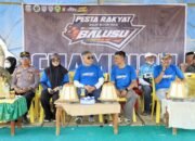 Wabup Abustan Buka Balap Motor Taksi Gabah di Barru, Dorong UMKM dan Pembinaan Pembalap Lokal