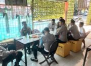 Tingkatkan Kinerja Personel, Kapolsek Liukang Tangaya Pimpin Anev Mingguan
