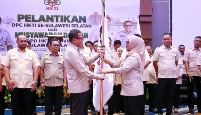 Bupati Barru Andi Ina Kartika Sari Dilantik Jadi Ketua DPC HKTI Barru 2026–2031