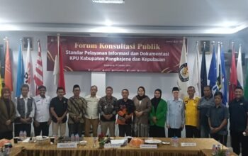 KPU Pangkep Gelar Forum Konsultasi Publik untuk Tingkatkan Kualitas Pelayanan Informasi
