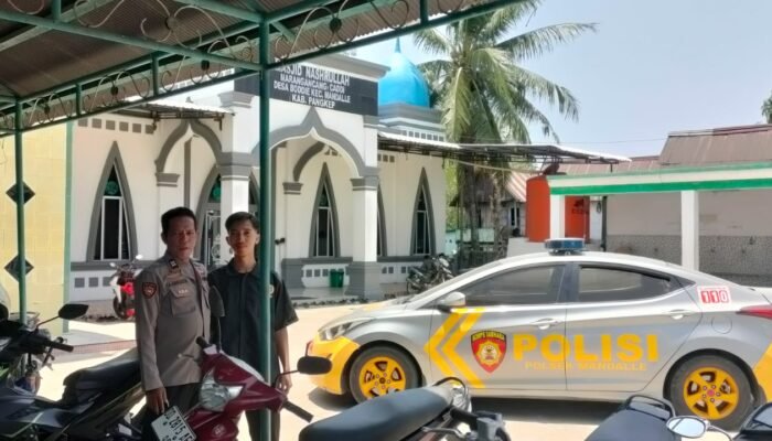 Polsek Mandalle Gelar Patroli Siang Hari, Jaga Kamtibmas Tetap Kondusif