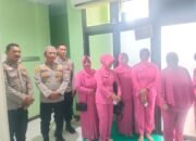 Wujud Kepedulian, Kapolsek Liukang Tangaya Besuk Anak Anggota di RS Pelamonia