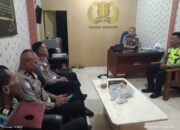 Kapolsek Bungoro Pimpin Anev Mingguan Unit Lalu Lintas, Tekankan Pelayanan Humanis dan Respons Cepat